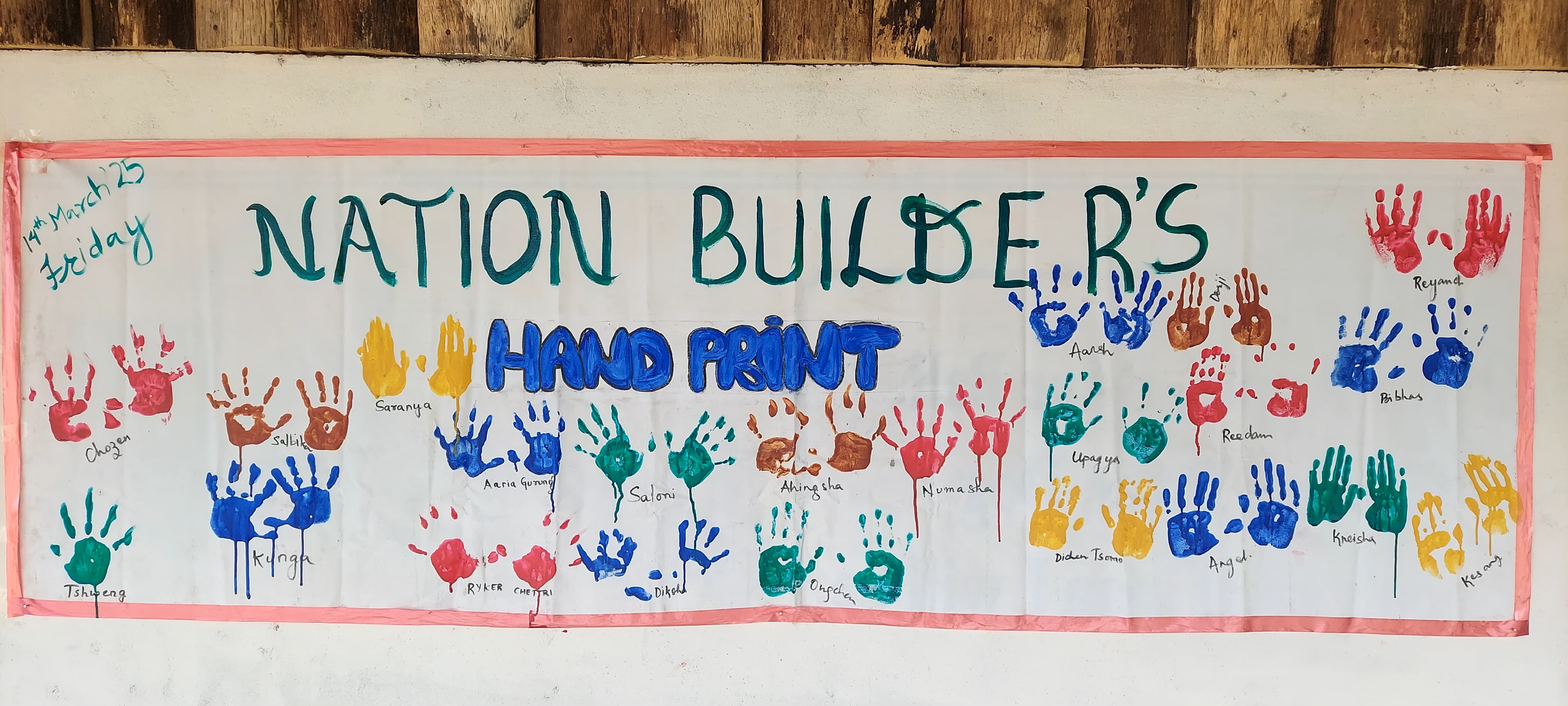 Nation Builder's Hand Print